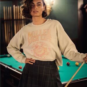 Vintage crop sweatshirt